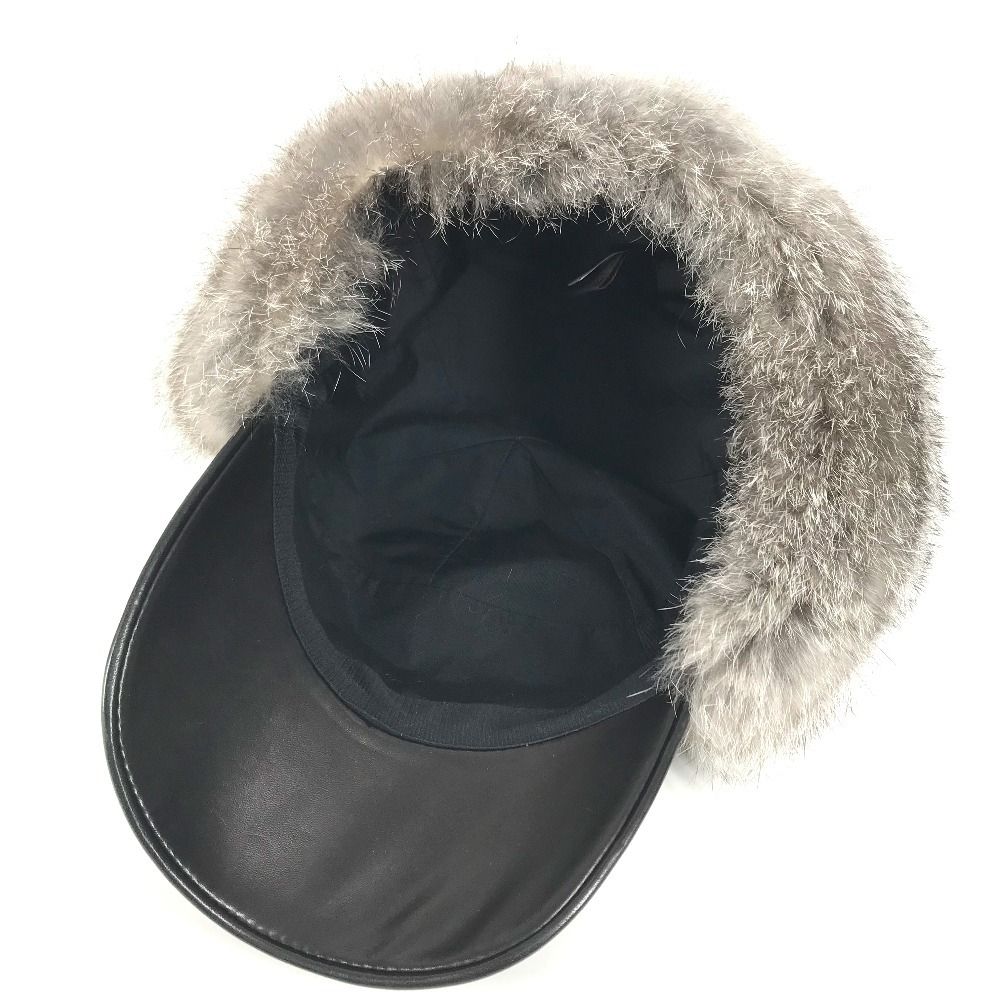 Louis Vuitton Cap Flight Cap LV Logo Nylon Black — view 4