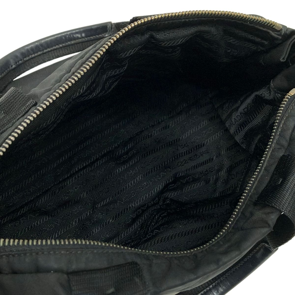 Prada Handbag Black Leather — view 7