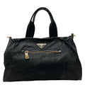 Prada Handbag Black Leather