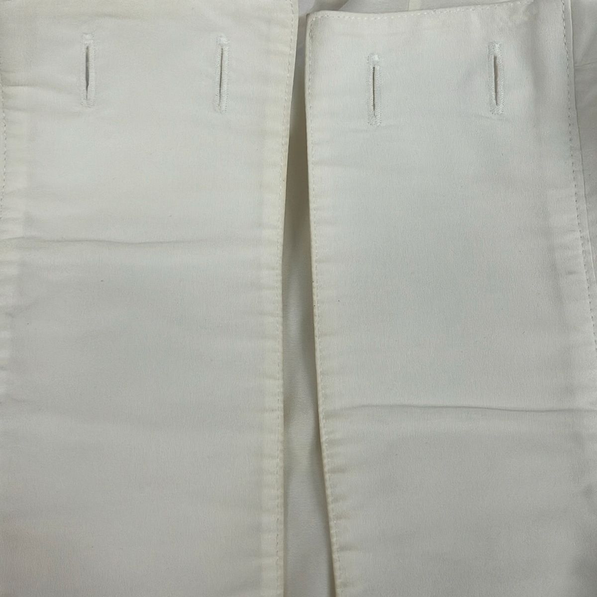 Chanel Long Sleeve Shirt Blouse 36 S Ivory — view 7