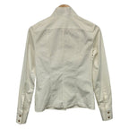 Chanel Long Sleeve Shirt Blouse 36 S Ivory — view 2