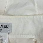 Chanel Long Sleeve Shirt Blouse 36 S Ivory — view 6