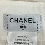 Chanel Long Sleeve Shirt Blouse 36 S Ivory — view 3