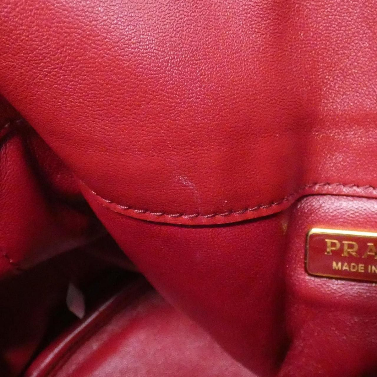 Prada Bag Handbag Gold — view 7