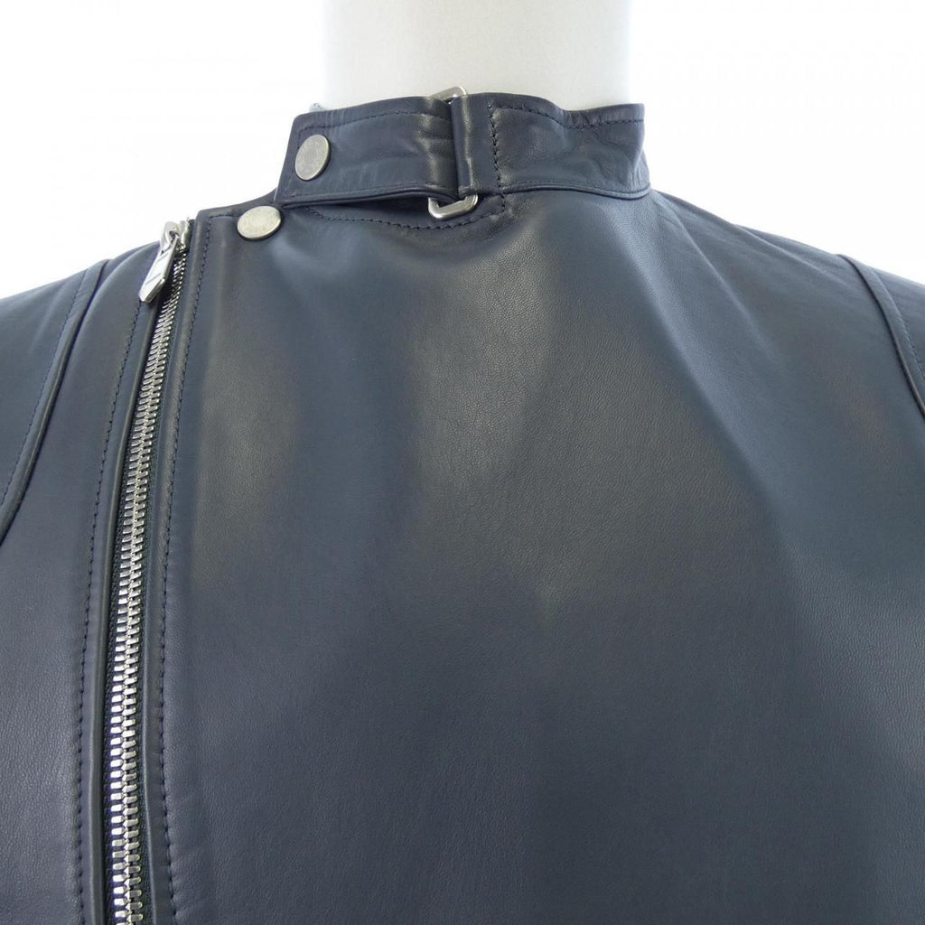 Hermes Leather Rider's Jacket — view 5