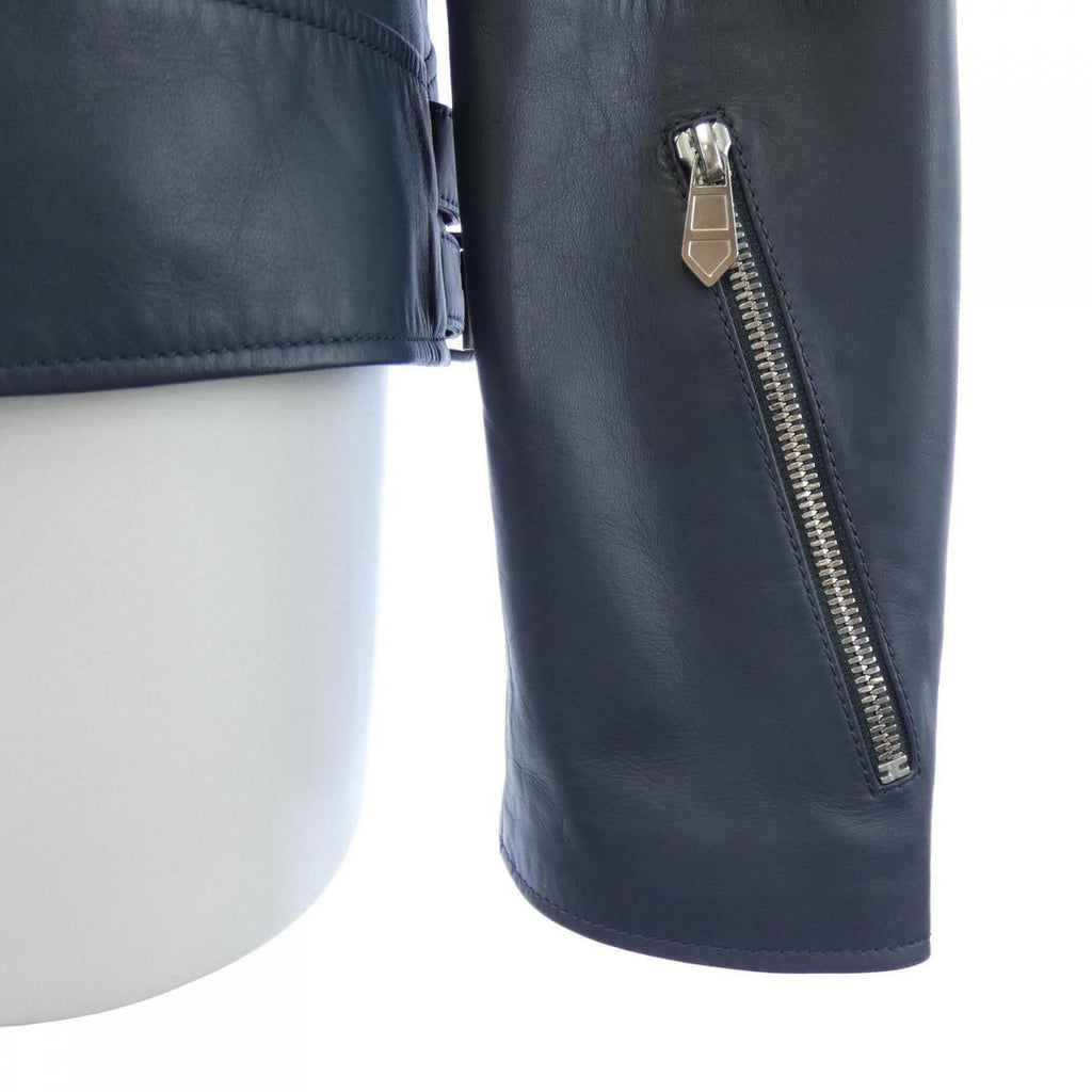 Hermes Leather Rider's Jacket — view 6