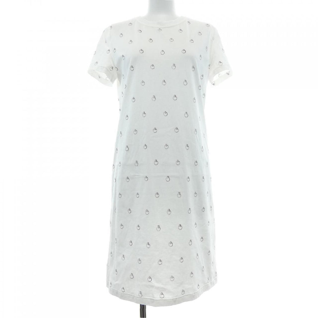 Hermes Cut Dress White