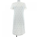 Hermes Cut Dress White