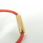 Hermes Loop Necklace Pink — view 3