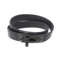 Hermes Kelly Double Tour So Black Bracelet
