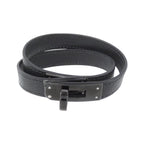 Hermes Kelly Double Tour So Black Bracelet