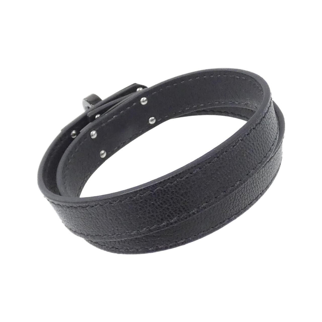 Hermes Kelly Double Tour So Black Bracelet — view 2
