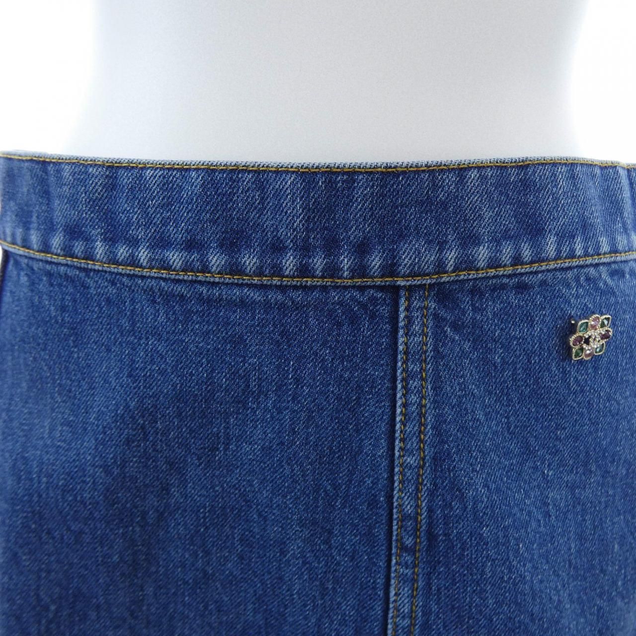 Chanel 22k Skirt Blue — view 6