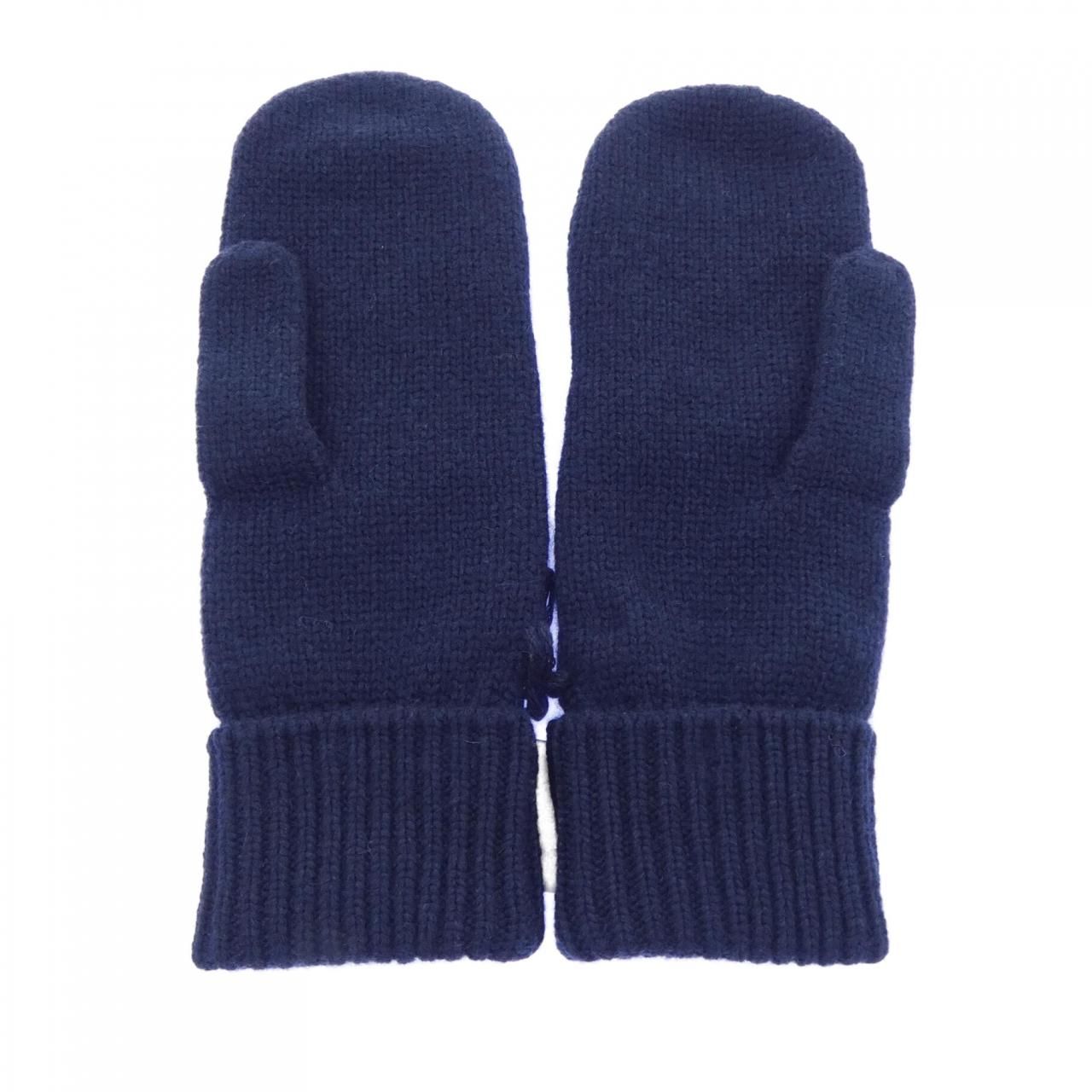 Hermes Glove Navy — view 2