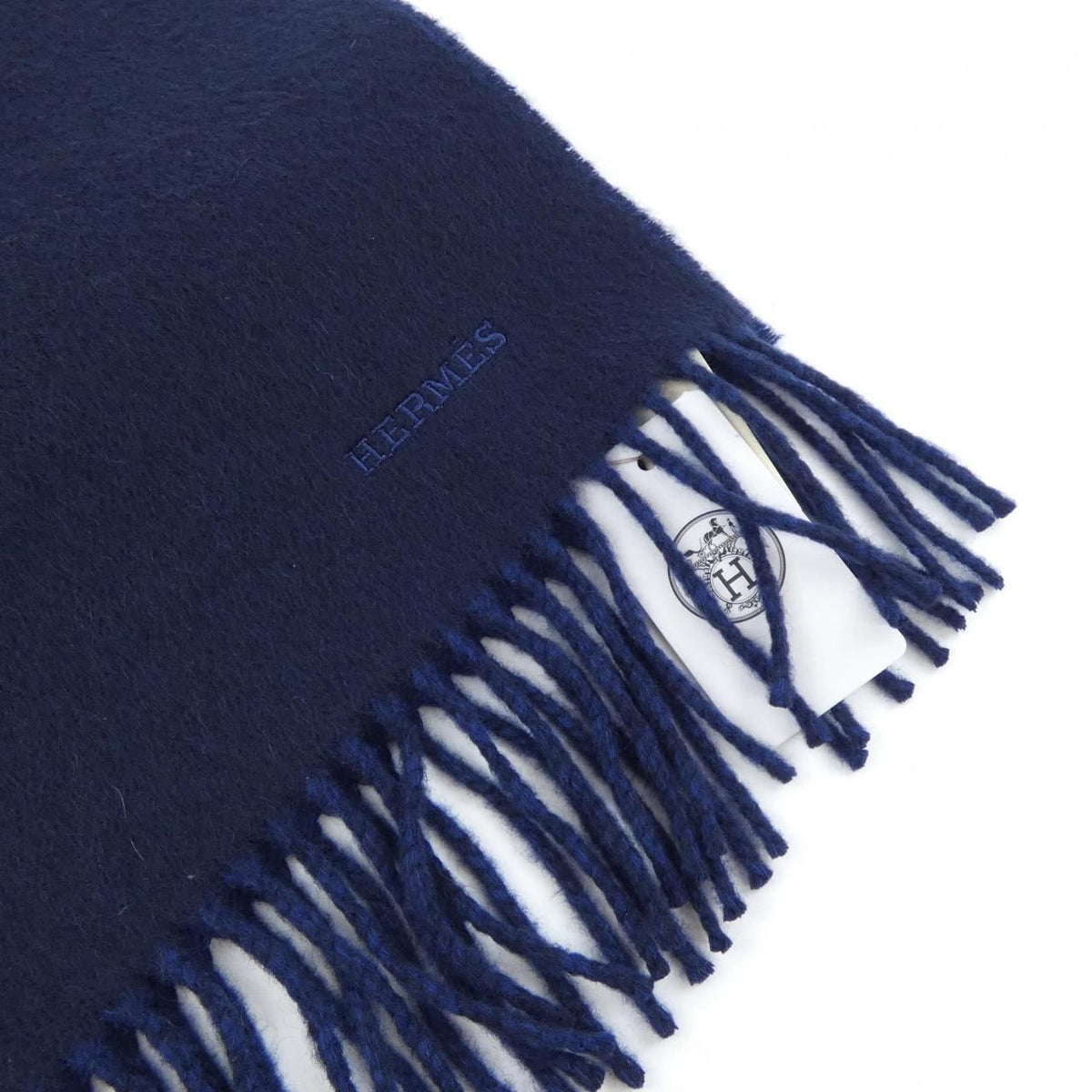 Hermes Scarf Navy — view 2