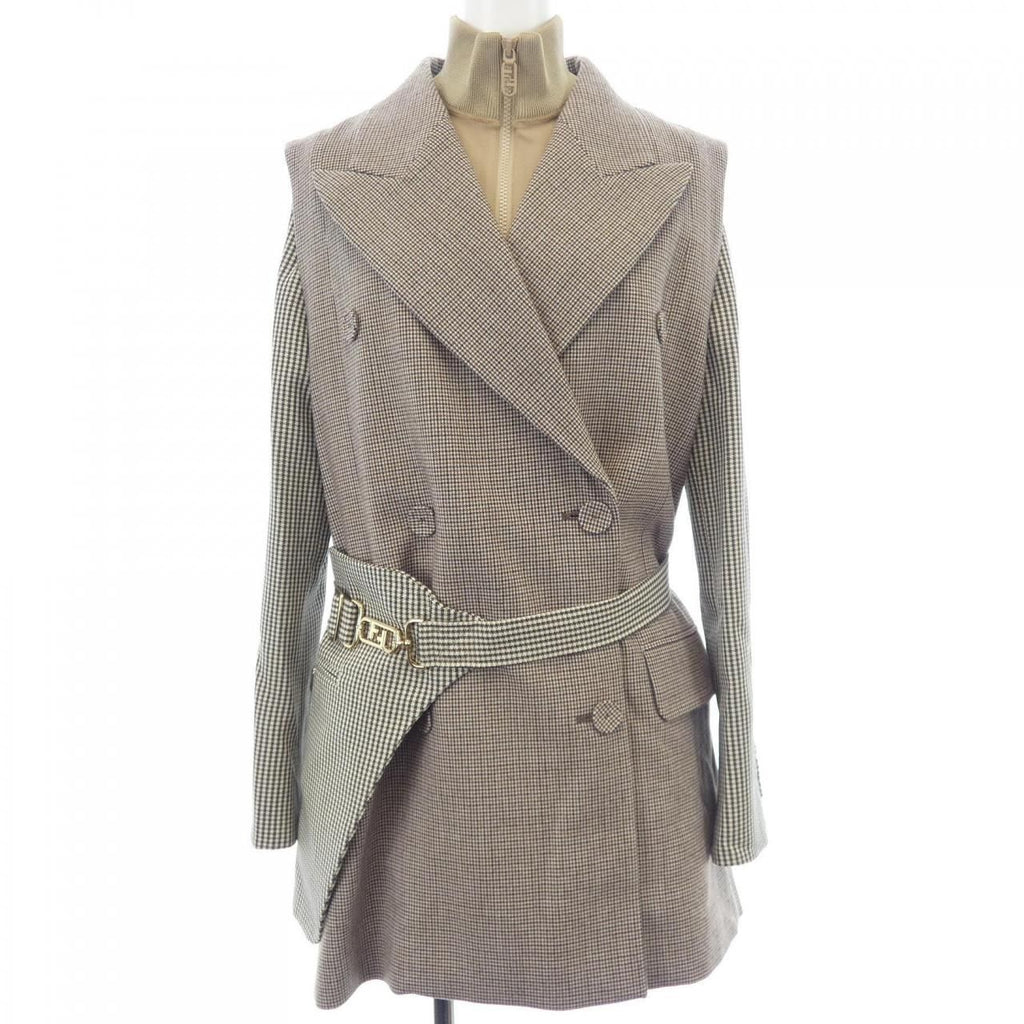 Fendi Aksm Jacket Beige