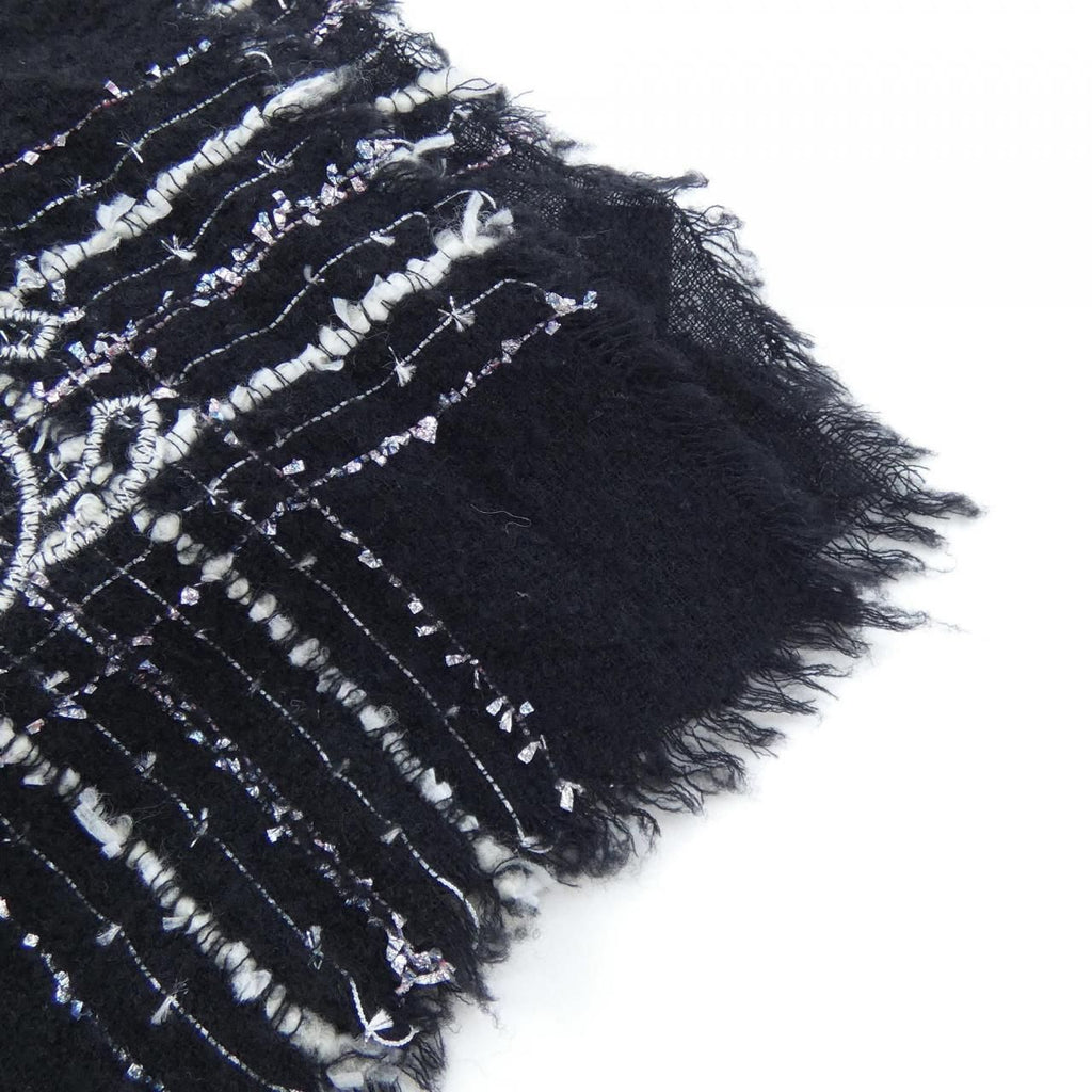 Chanel Stole Scarf Black — view 2