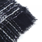 Chanel Stole Scarf Black — view 2