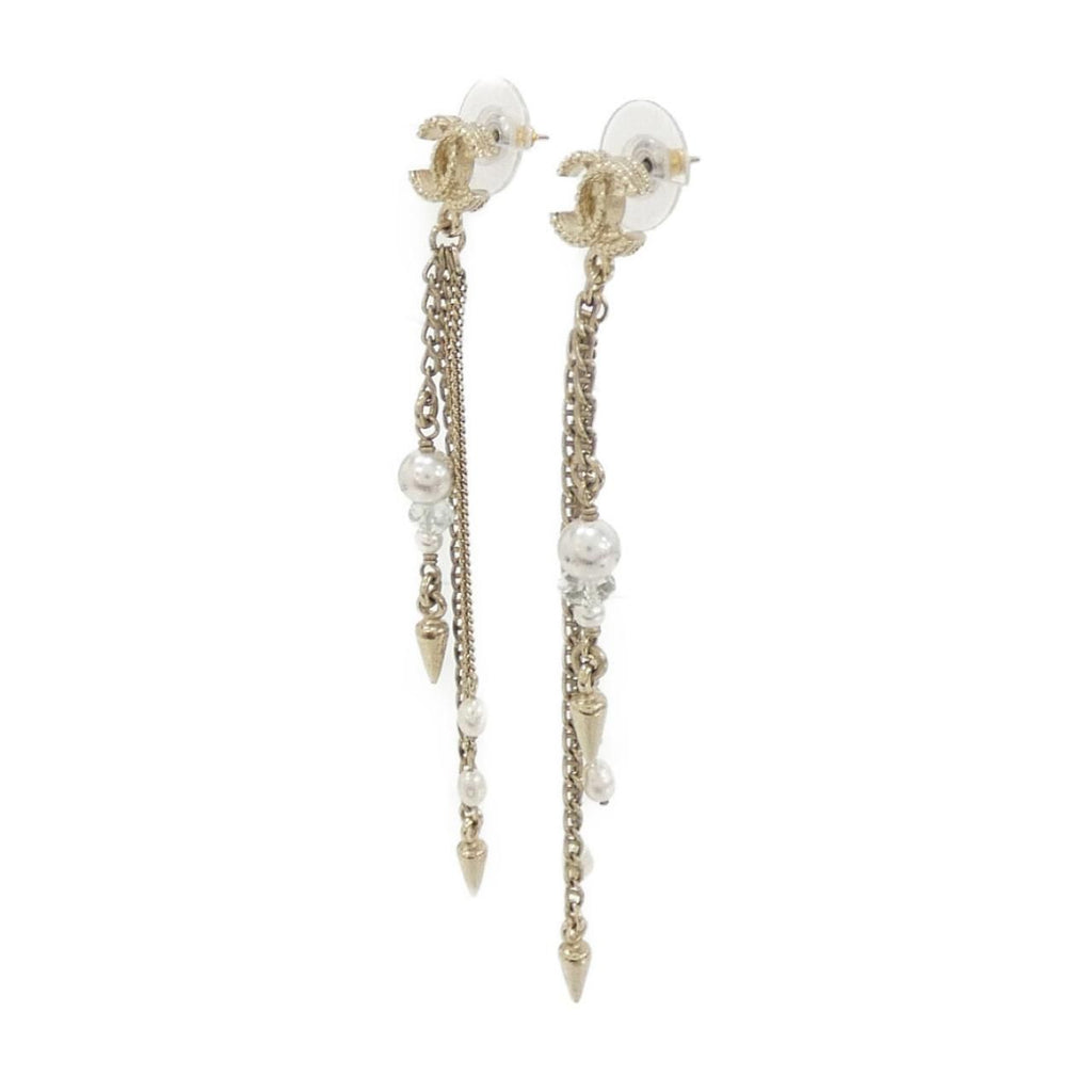 Chanel Earrings Gold — view 2
