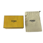 Fendi Key Holder Bag Bugs Red White Black Leather — view 5