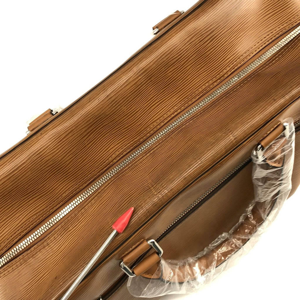 Louis Vuitton Epi Leather 2-Way Boston Bag Brown — view 8