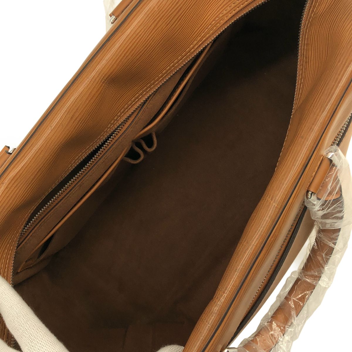 Louis Vuitton Epi Leather 2-Way Boston Bag Brown — view 3