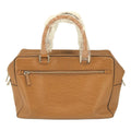 Louis Vuitton Epi Leather 2-Way Boston Bag Brown