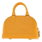 Louis Vuitton Alma BB Vernis Monogram Handbag Yellow — view 2