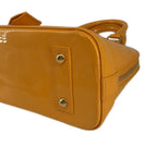 Louis Vuitton Alma BB Vernis Monogram Handbag Yellow — view 6
