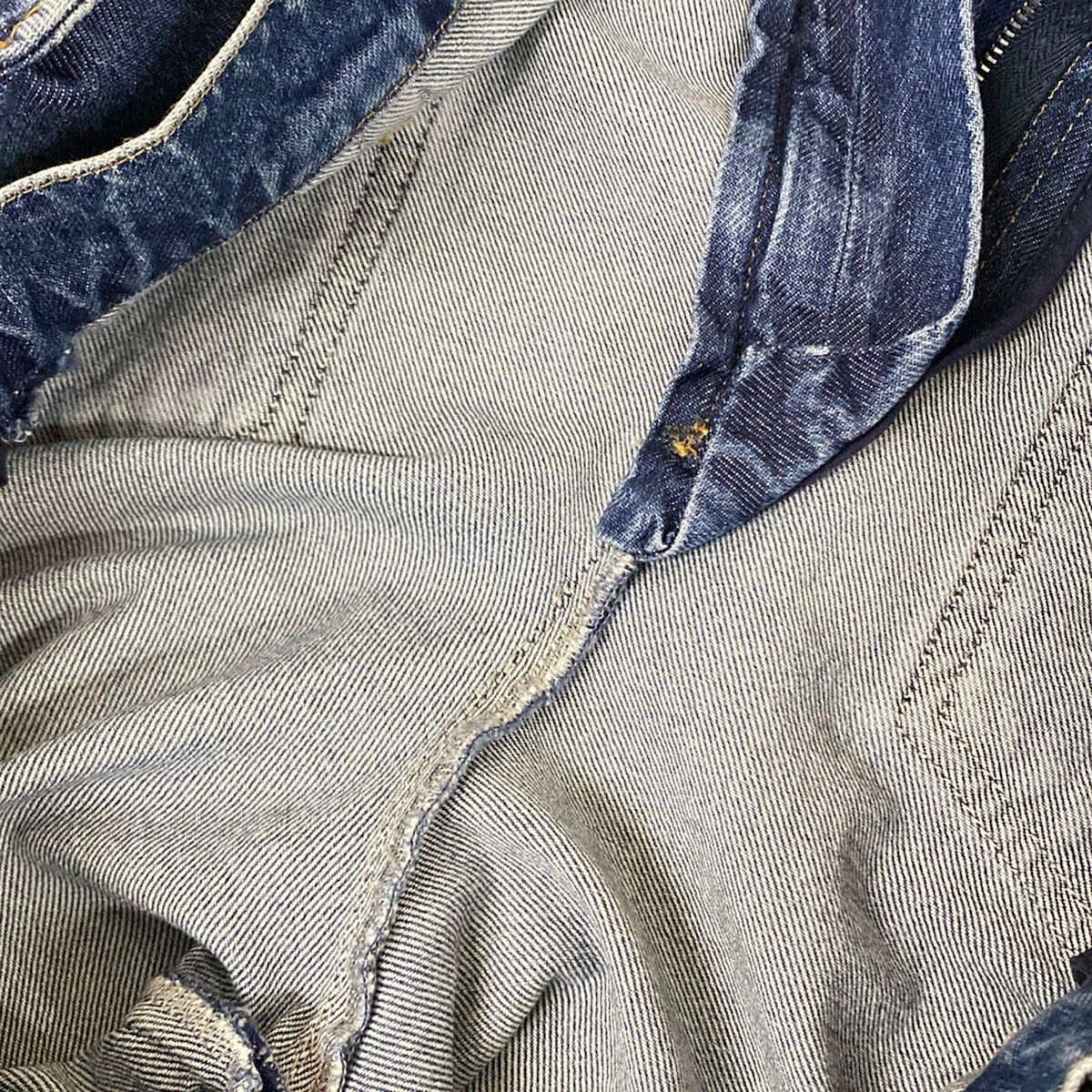 Chanel Jeans 36 S Blue Rhinestone Cotton — view 8