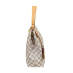 Louis Vuitton Gray Souffle PM Damier Azur Shoulder Bag Canvas White — view 4