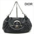 Dior Jazz Club Chain Shoulder Bag Black