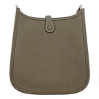 Hermes Evelyne TPM Etoupe Silver Taurillon Clemence Leather Shoulder — view 2