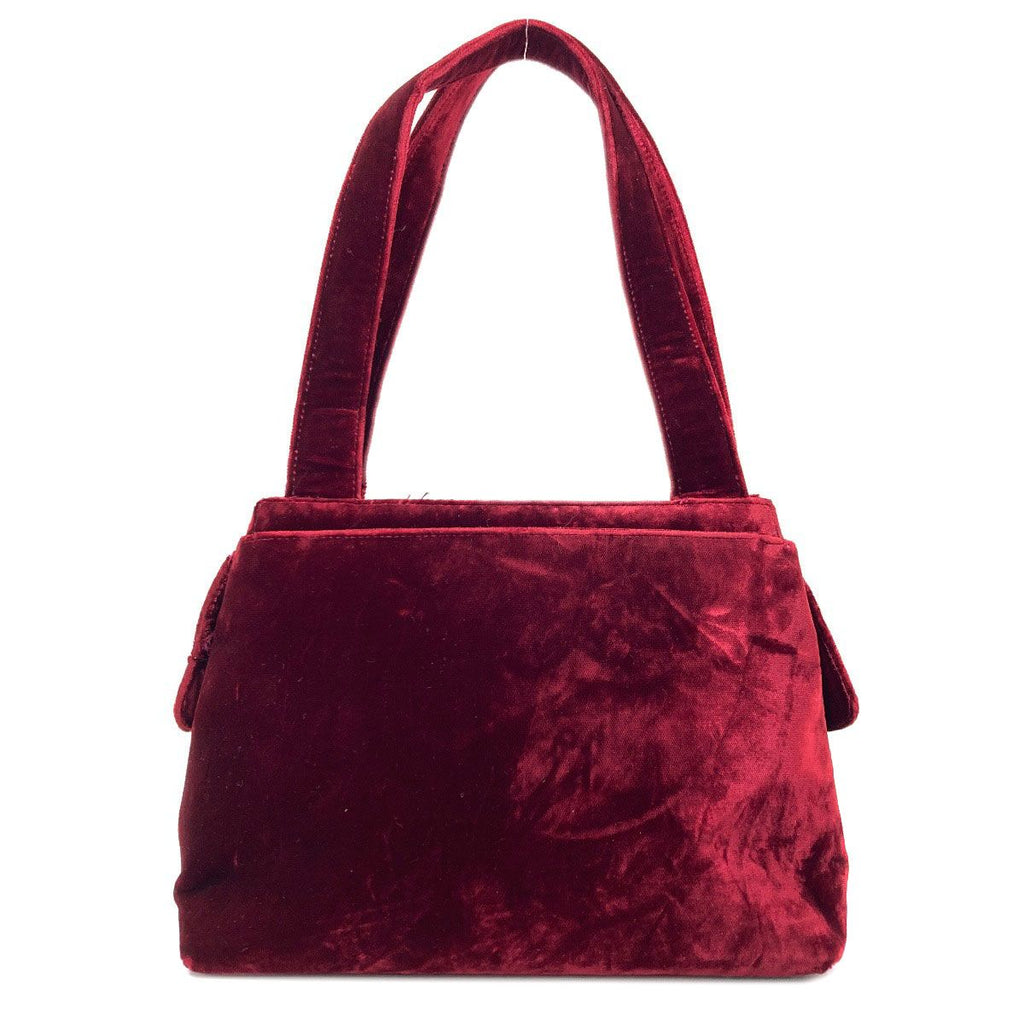 Chanel CC Logo Tote Bag Velour — view 2