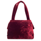 Chanel CC Logo Tote Bag Velour — view 2