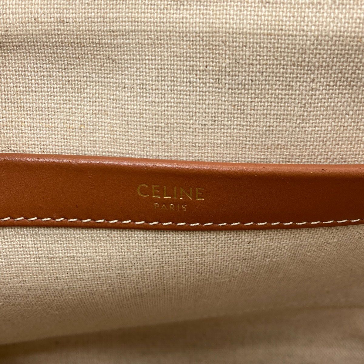 Celine Small Cabas Thais 2-Way Handbag Canvas — view 6