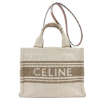 Celine Small Cabas Thais 2-Way Handbag Canvas