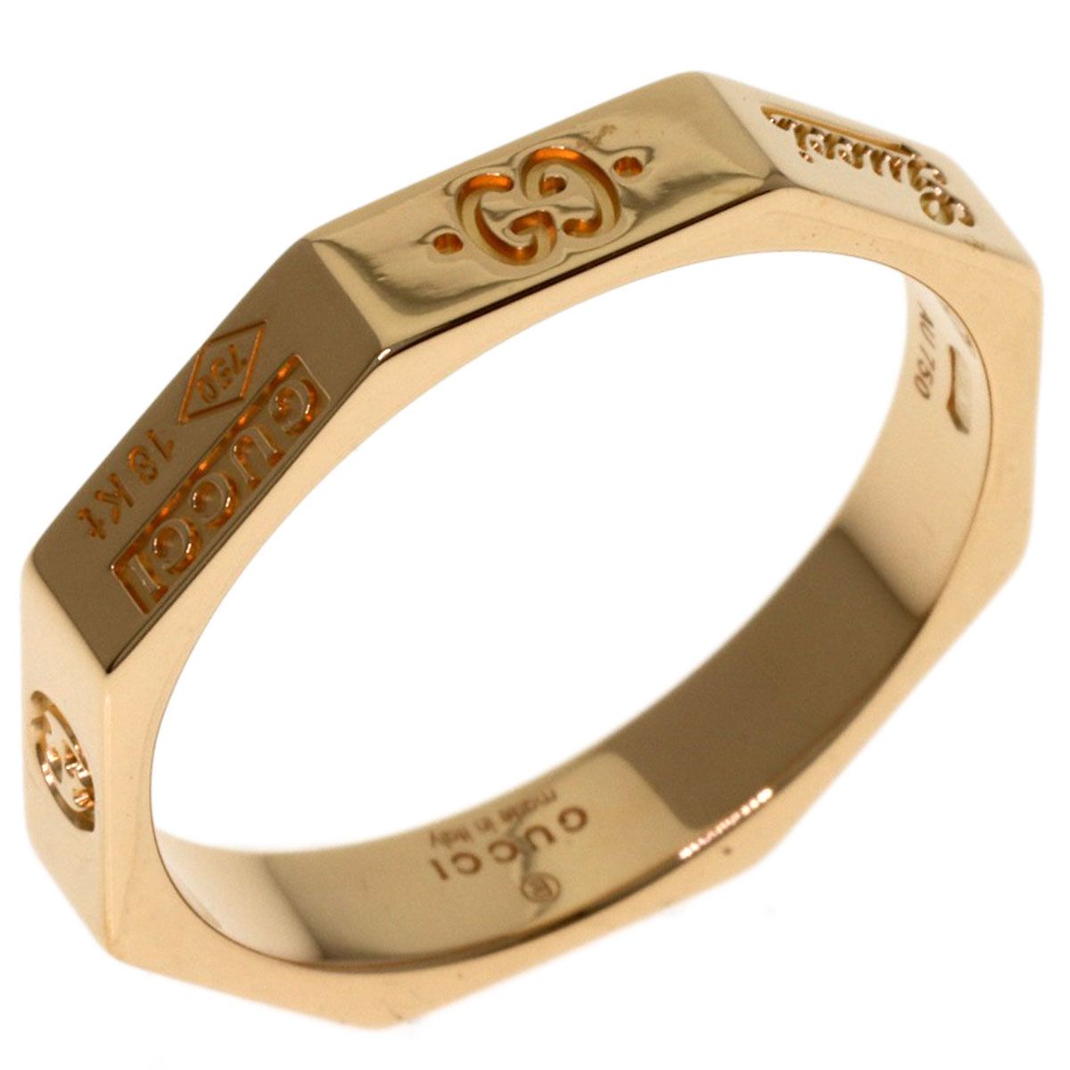 Gucci Octagon Ring 18K Pink Gold — view 2