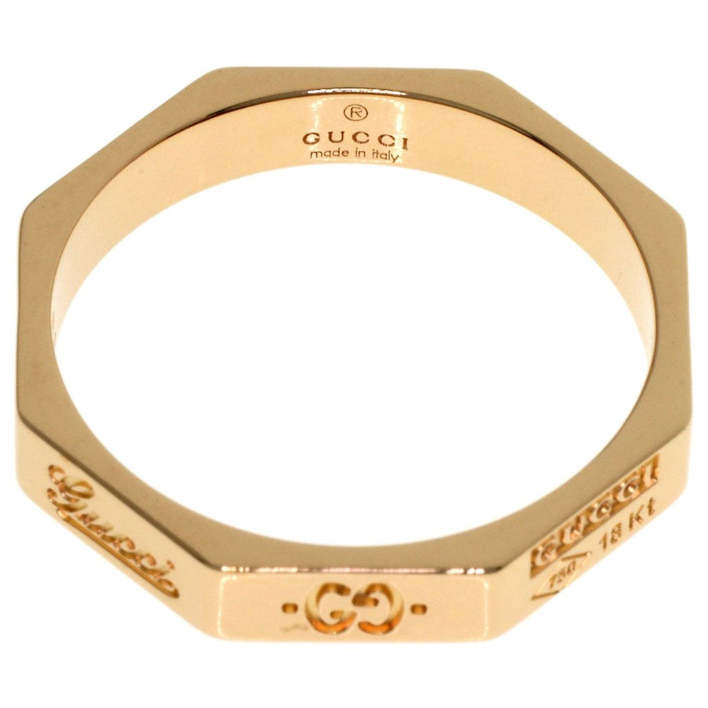 Gucci Octagon Ring 18K Pink Gold — view 4