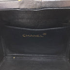 Chanel Quilted Gold Shoulder Bag Lambskin — view 6