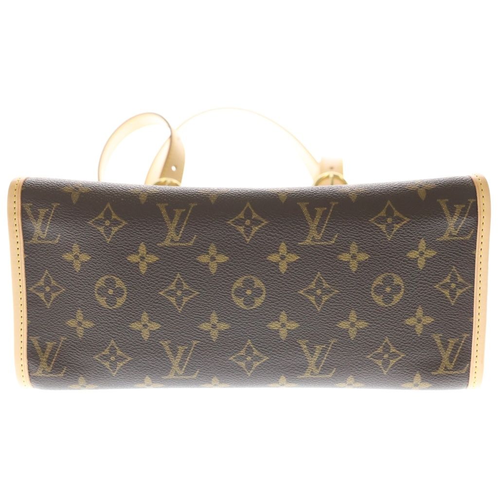 Louis Vuitton Monogram Popincourt Au Leather Tote Shoulder Bag Brown — view 4