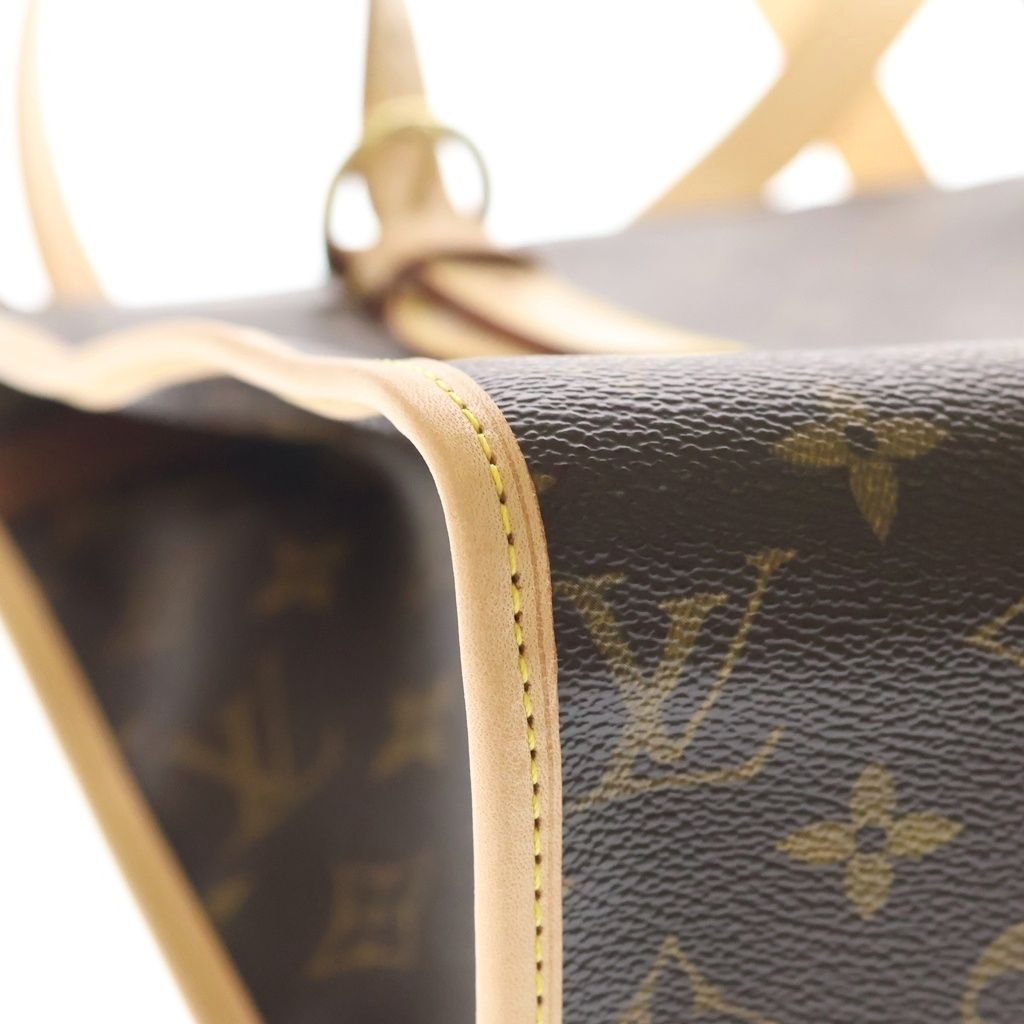 Louis Vuitton Monogram Popincourt Au Leather Tote Shoulder Bag Brown — view 5