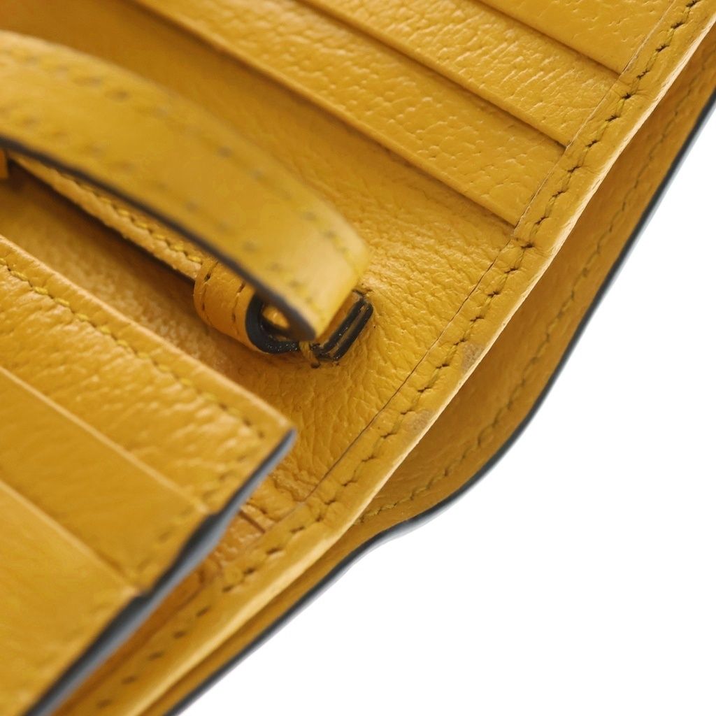 Gucci Adidas Shoulder Compact Wallet Yellow — view 8