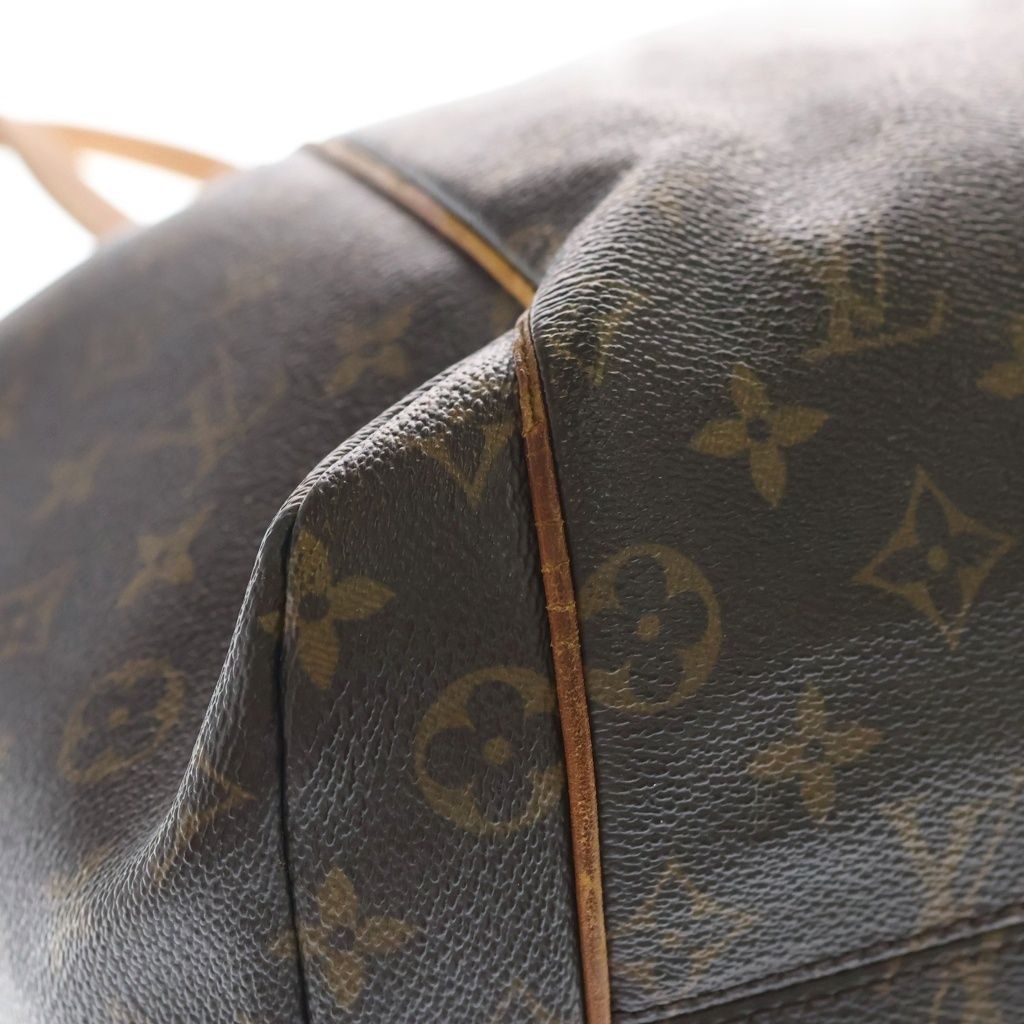 Louis Vuitton Monogram Totally MM Tote Shoulder Bag Brown — view 5