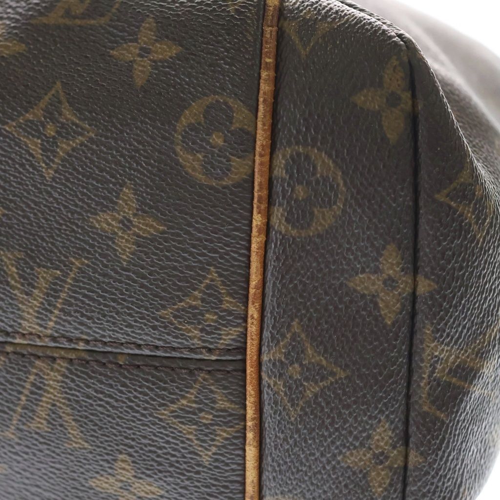 Louis Vuitton Monogram Totally MM Tote Shoulder Bag Brown — view 6