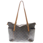 Louis Vuitton Monogram Totally MM Tote Shoulder Bag Brown — view 2