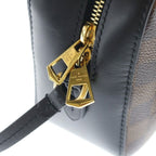 Louis Vuitton Damier Santa Monica Leather Shoulder Bag Brown — view 6
