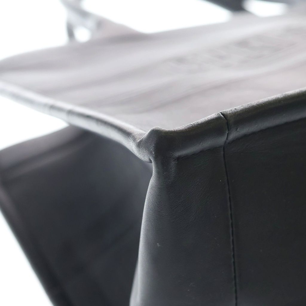 Dior Book Tote Black Leather — view 5
