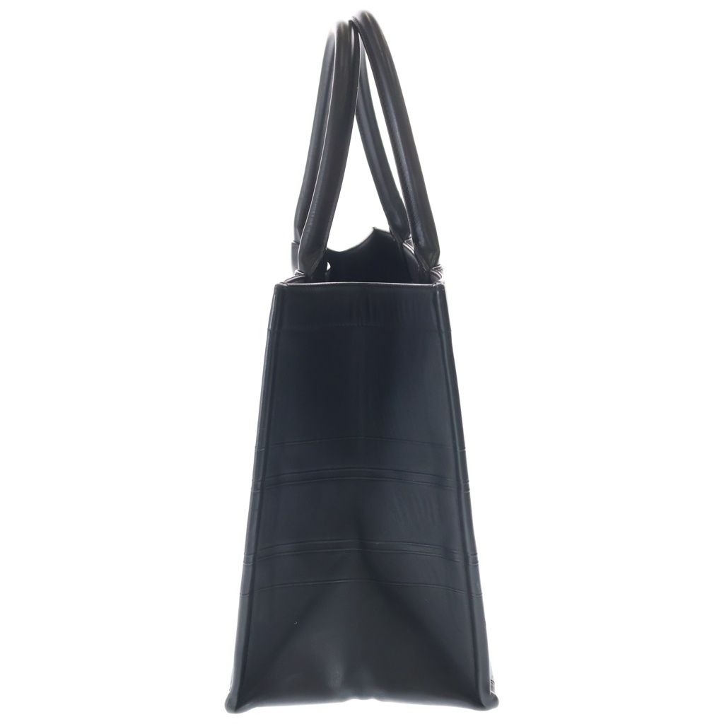 Dior Book Tote Black Leather — view 3