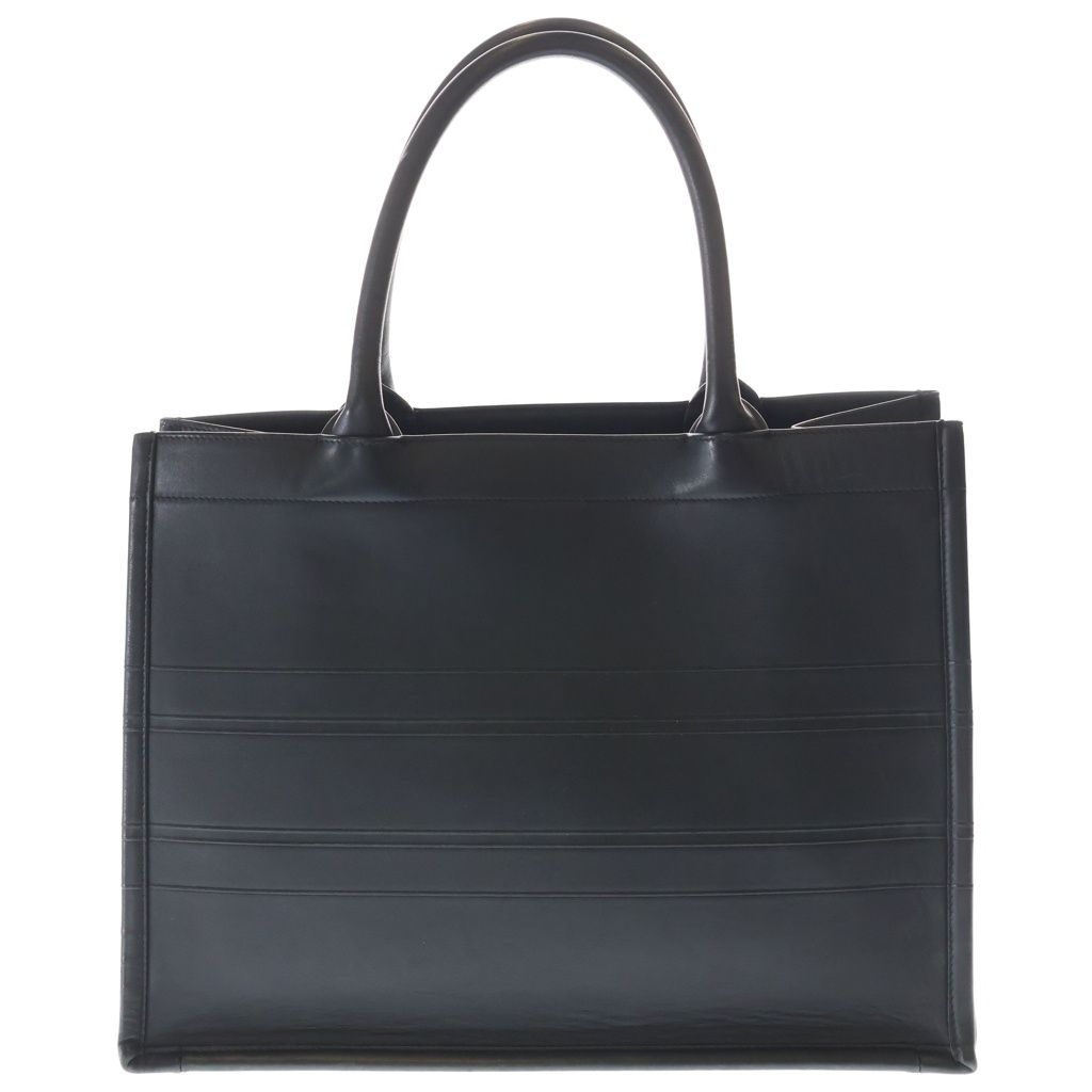 Dior Book Tote Black Leather — view 2